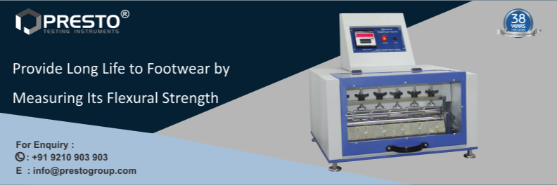 Provide Long Life To Footwear By Measuring Its Flexural Strength